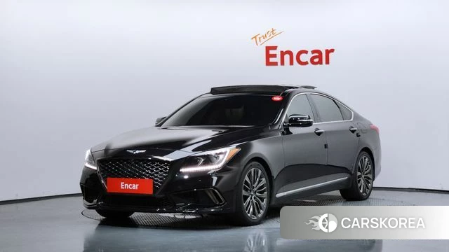 Genesis G80 2018 Черный из Кореи
