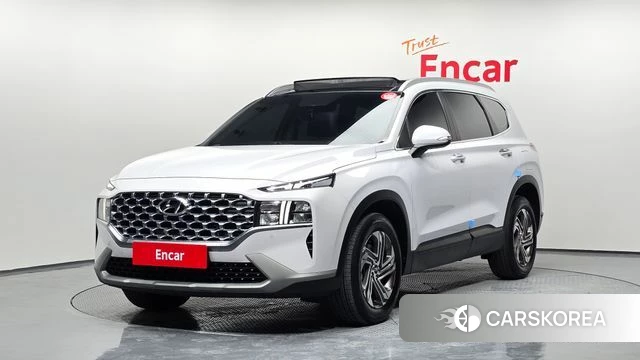 Hyundai The New Santa Fe 2021 Жемчужный цвет из Кореи