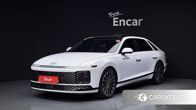 Hyundai Grandeur Hybrid (GN7) 2025 Белый из Кореи