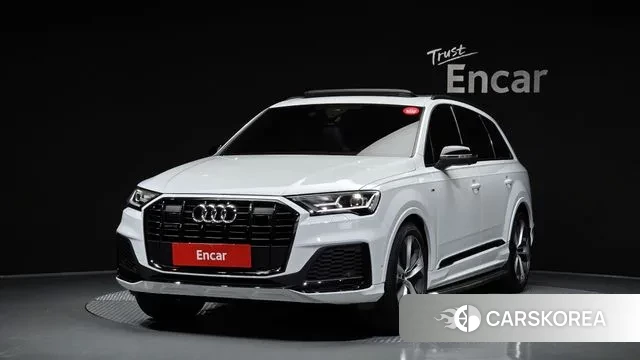 Audi Q7 (4M) 2022 Белый из Кореи