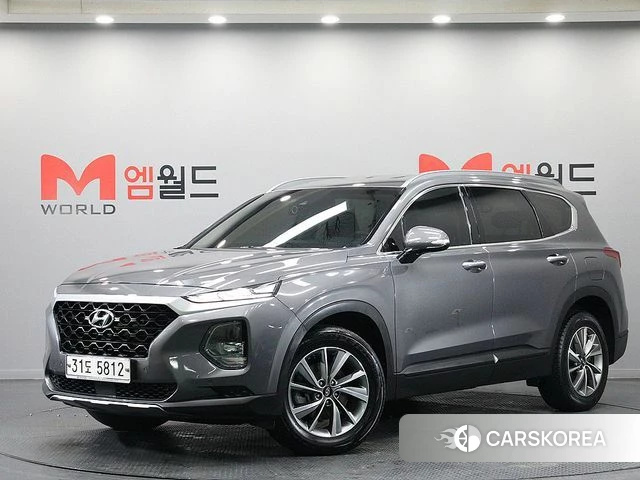 Hyundai Santa Fe TM 2019 Серый из Кореи