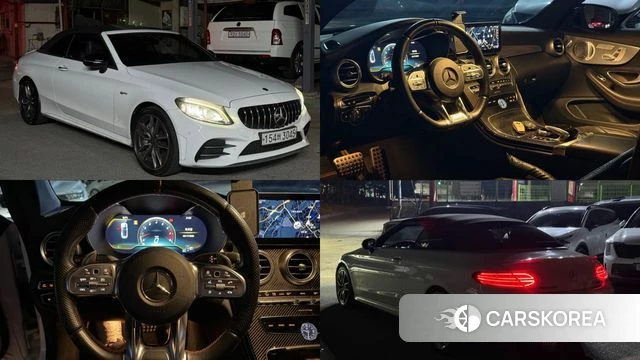 Mercedes-Benz C-Class W205 2019 Белый из Кореи