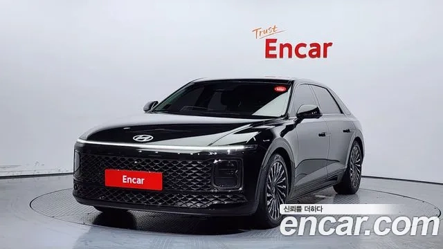 Hyundai Grandeur Hybrid (GN7) 2023 Черный из Кореи