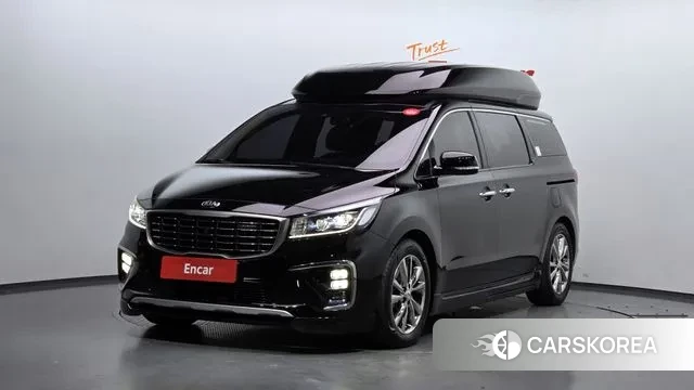 Kia The New Carnival 2018 Черный из Кореи