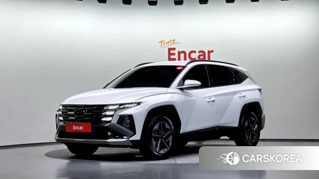 Hyundai The New Tucson Hybrid (NX4) 2025 Белый из Кореи