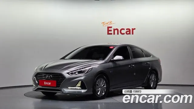 Hyundai Sonata New Rise Hybrid 2018 Серый из Кореи