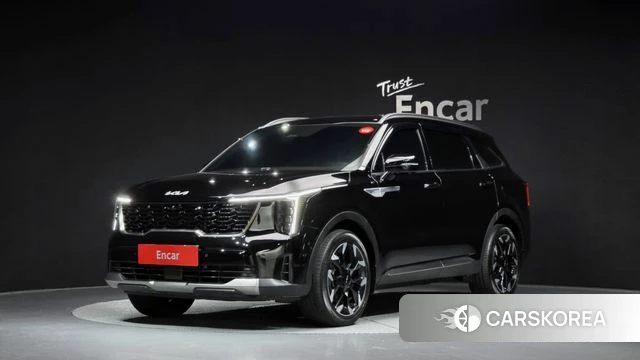 Kia The New Sorento 4th Generation 2024 Черный из Кореи