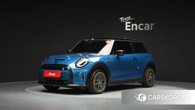 Mini Cooper Electric 2023 Синий из Кореи