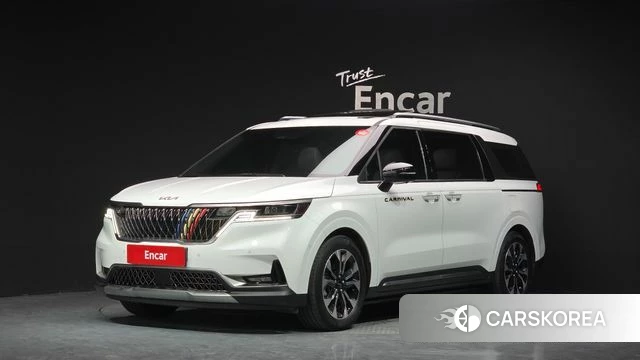 Kia Carnival 4th generation 2021 Белый из Кореи