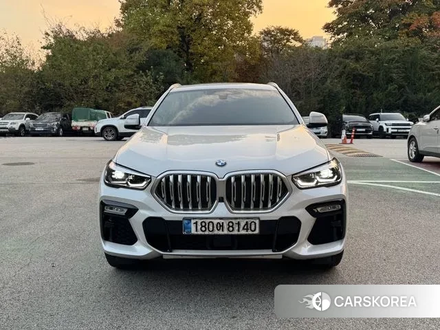 BMW X6 (G06) 2020 Белый из Кореи