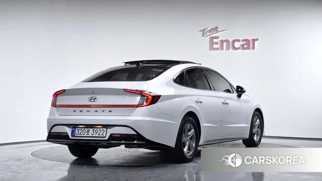 Hyundai Sonata (DN8) 2019 Белый из Кореи