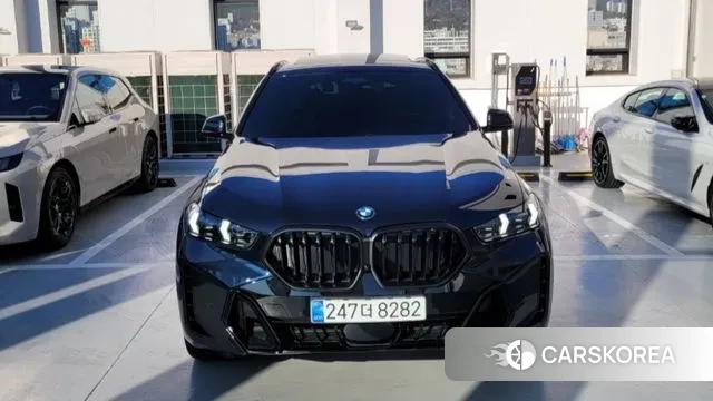 BMW X6 (G06) 2025 Черный из Кореи