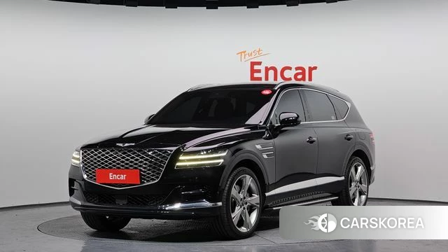 Genesis GV80 2021 Черный из Кореи