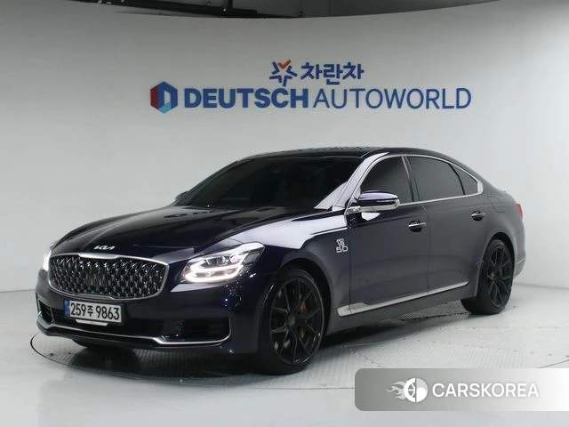 Kia More K9 2018 Синий из Кореи