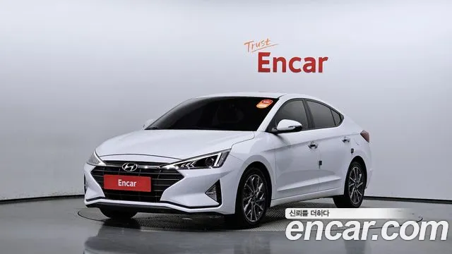 Hyundai The New Avante AD 2019 Белый из Кореи