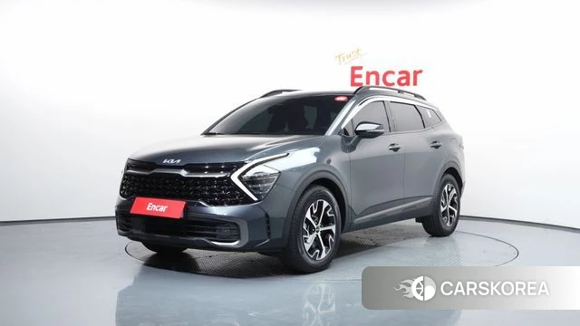 Kia Sportage 5th Generation Hybrid 2024 Серый из Кореи