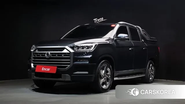 Ssangyong The New Rexton Sport 2024 Серый из Кореи