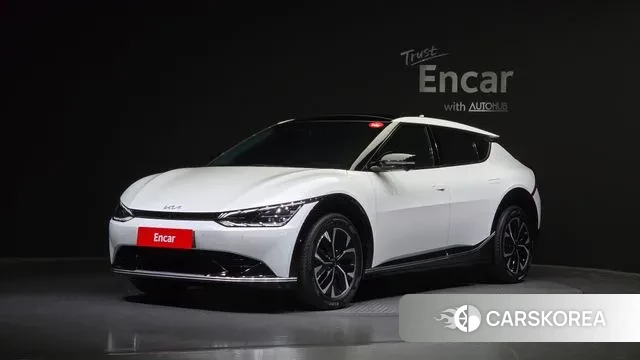 Kia EV6 2023 Белый из Кореи