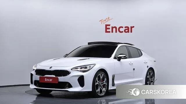 Kia Stinger 2018 Белый из Кореи