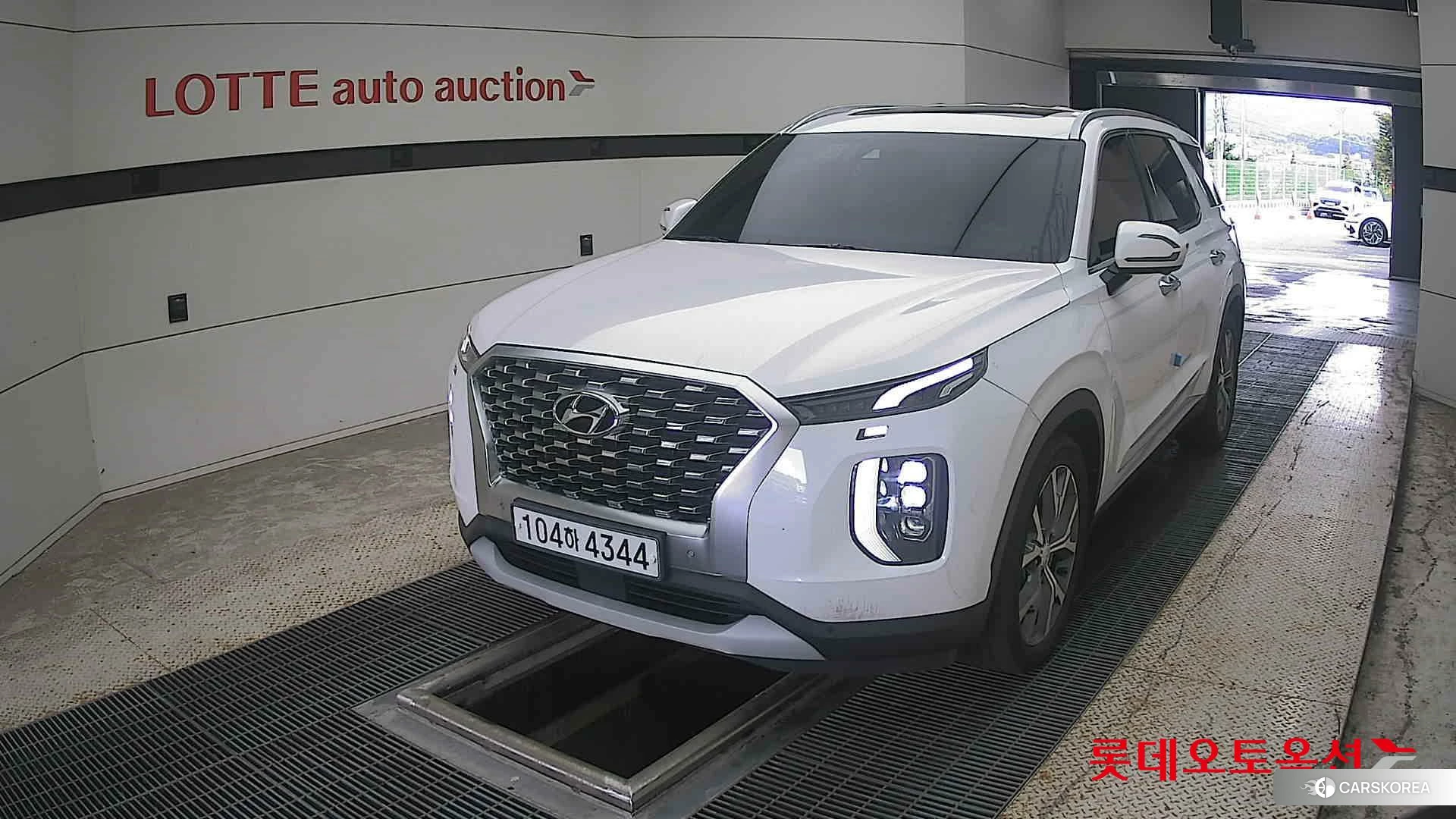 Hyundai Palisade 2021 Белый из Кореи
