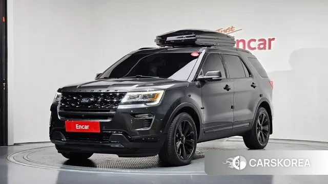 Ford Explorer 2018 Серый из Кореи