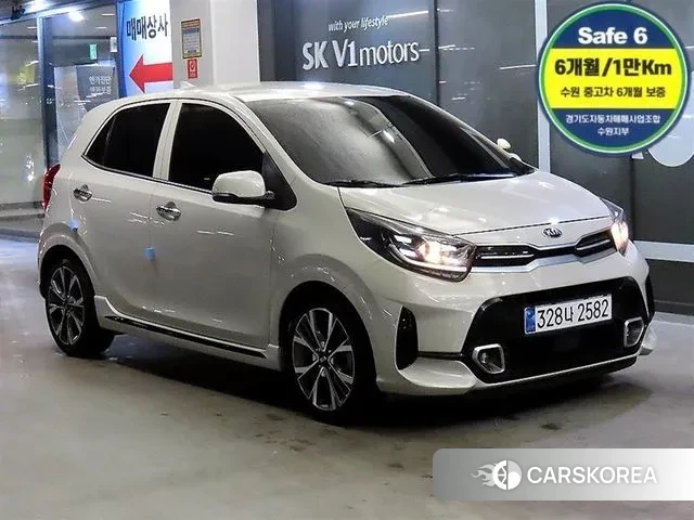 Kia Morning Urban (JA) 2020 Жемчужный цвет из Кореи