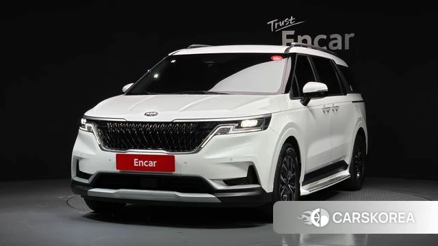 Kia Carnival 4th generation 2021 Белый из Кореи