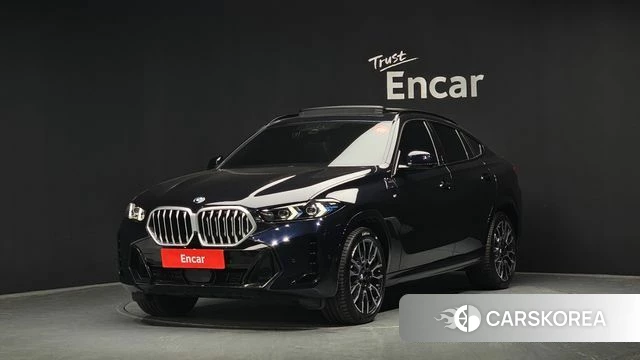 BMW X6 (G06) 2025 Черный из Кореи