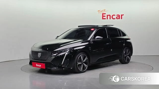 Peugeot 308 Third generation 2022 Черный из Кореи