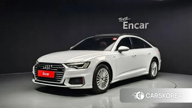 Audi A6 (C8) 2021 Белый из Кореи