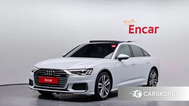 Audi A6 (C8) 2021 Белый из Кореи