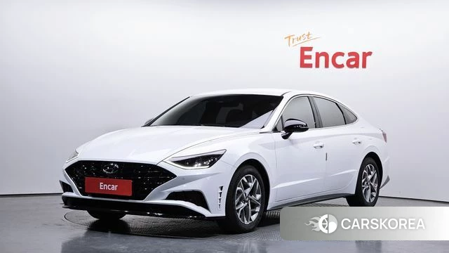 Hyundai Sonata (DN8) 2022 Белый из Кореи