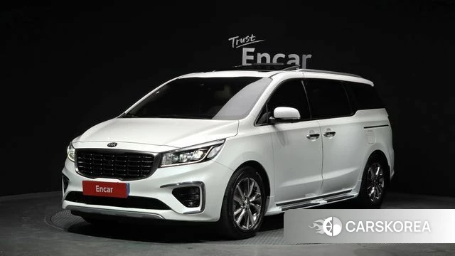 Kia The New Carnival 2019 Белый из Кореи