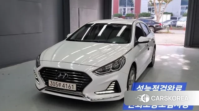 Hyundai Sonata New Rise 2018 Белый из Кореи
