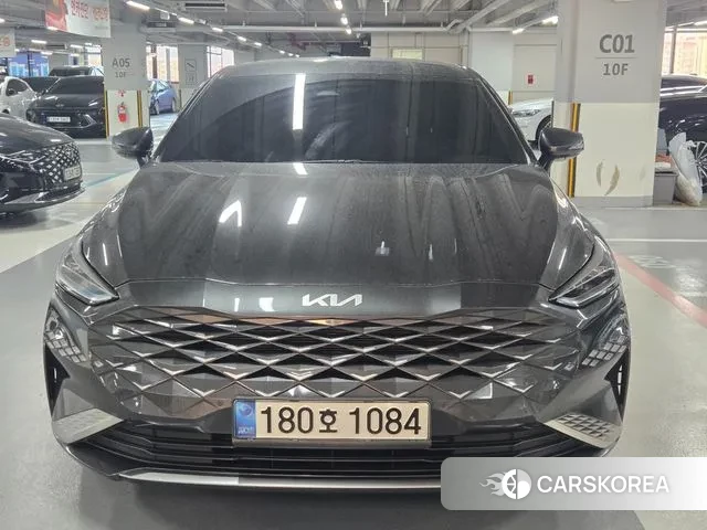 Kia K8 2021 Серый из Кореи