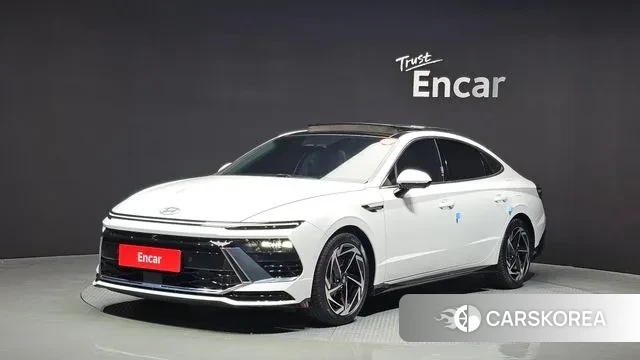 Hyundai Sonata D Edge (DN8) 2023 Белый из Кореи