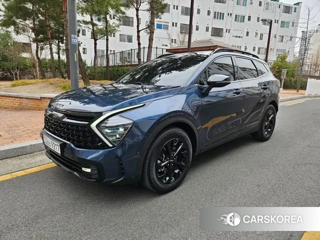 Kia Sportage 5th Generation Hybrid 2024 Серый из Кореи