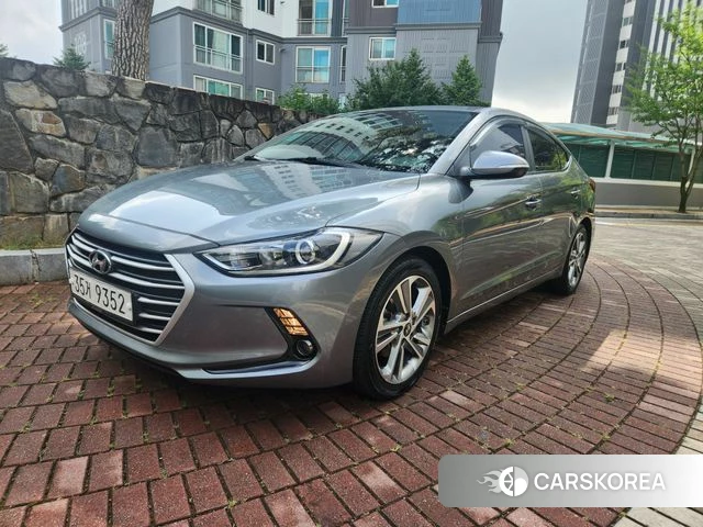 Hyundai Avante AD 2018 Серый из Кореи