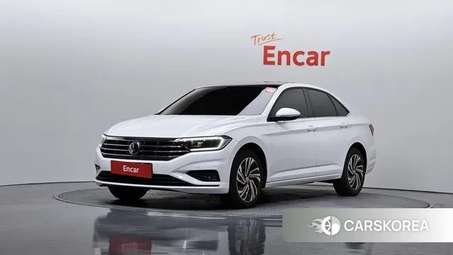 Volkswagen 7th Generation of Jetta 2021 Белый из Кореи