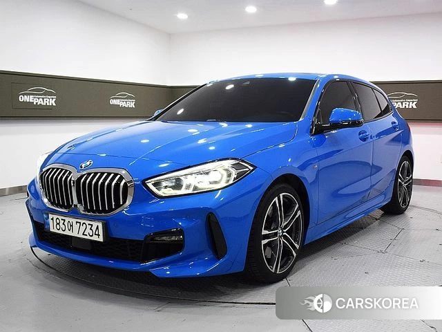 BMW 1 Series (F40) 2021 Синий из Кореи