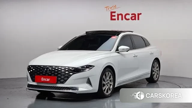 Hyundai The New Grandeur IG Hybrid 2020 Белый из Кореи