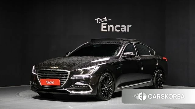Genesis G80 2018 Черный из Кореи
