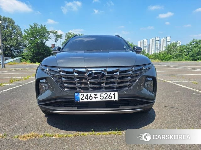 Hyundai Tucson Hybrid (NX4) 2023 Серый из Кореи