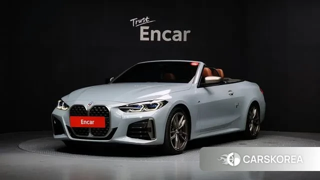 BMW 4 Series (G22) 2023 Светло-серебряный цвет из Кореи