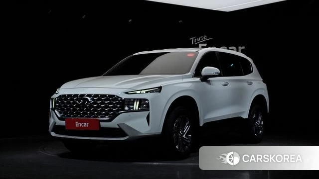 Hyundai The New Santa Fe 2021 Белый из Кореи