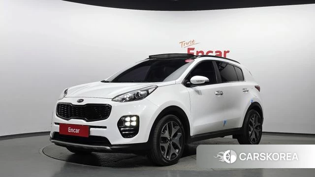 Kia Sportage 4th Generation 2018 Белый из Кореи