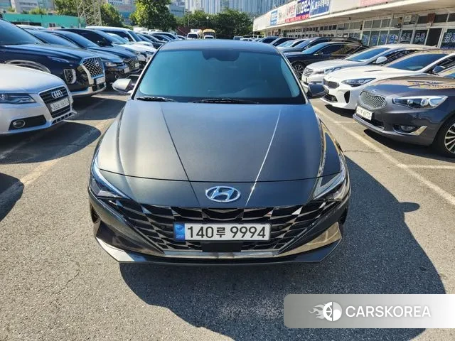 Hyundai Avante (CN7) 2021 Серый из Кореи