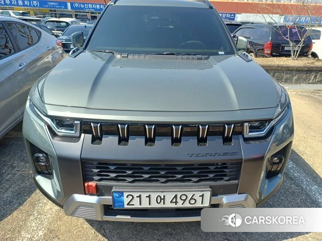 Ssangyong Torres 2022 Темно-зеленый из Кореи