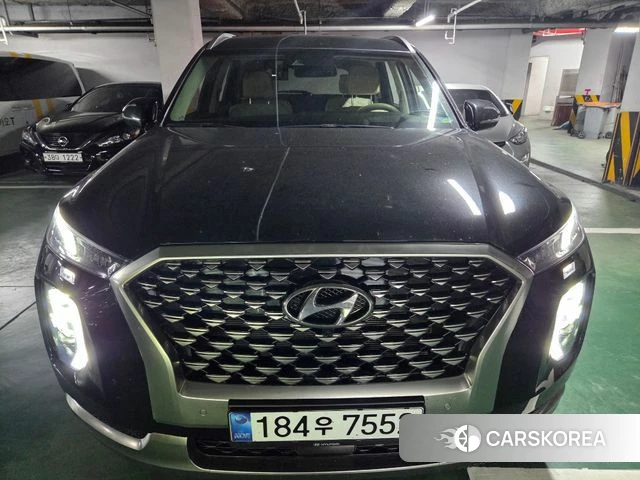 Hyundai Palisade 2021 Черный из Кореи