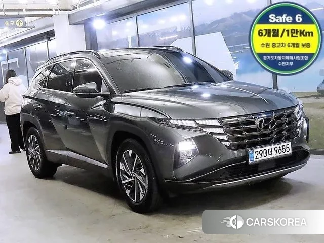 Hyundai Tucson Hybrid (NX4) 2021 Серый из Кореи